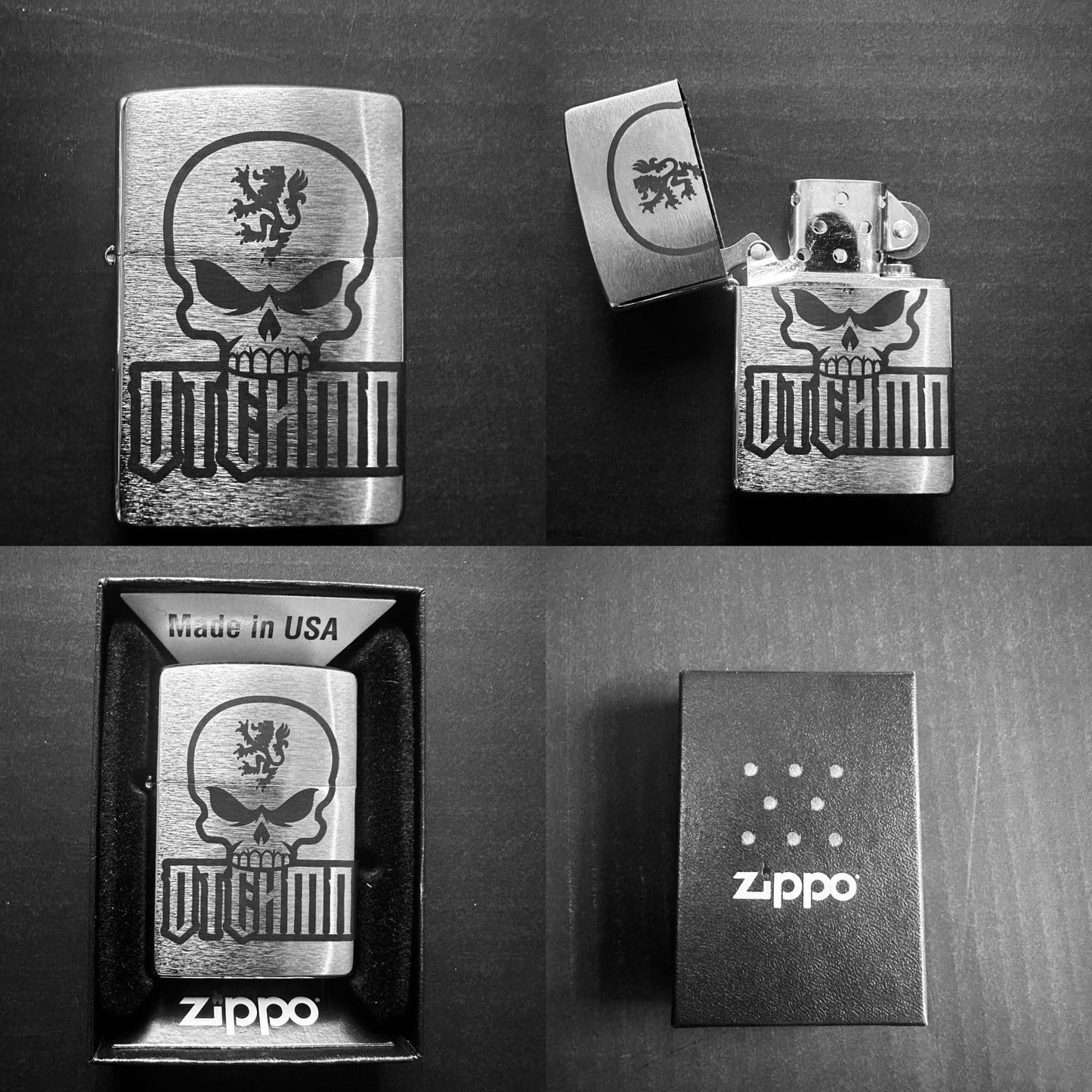 Dutchman | "Essential Skull | Zippo Fuel Lighter